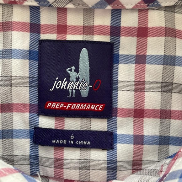Johnny-O Prep-Performance Button Down Size 6 - Picture 3 of 5